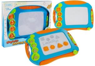 Tablica Znikopis z Pieczątkami Na Magnes. Wydawca: Lean Toys. Multiszop.pl Opakowanie Tablica Znikopis z Pieczątkami Na Magnes