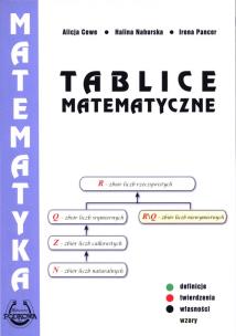 Okładka książki Tablice Matematyczne BR PODKOWA
