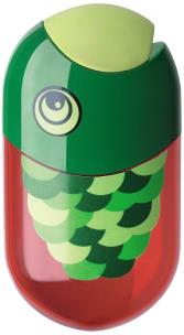 Opakowanie Temperówka podwójna z gumką rybka