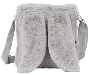 Opakowanie TOREBKA PLUSZOWA Z USZAMI SZARA