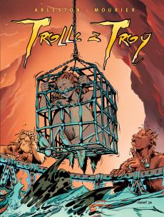 Trolle z Troy T.2. Autor: Mourier Jean-Louis. Multiszop.pl Okładka książki Trolle z Troy T.2