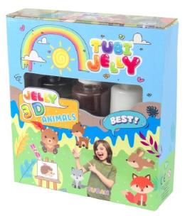 Opakowanie Tubi Jelly 3 kolory - Zwierzątka TUBAN