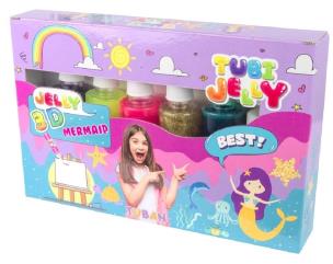 Opakowanie Tubi Jelly 6 kolorów - Syrenka TUBAN