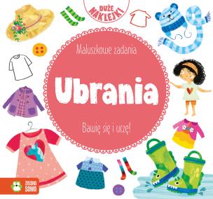 Okładka książki UBRANIA MALUSZKOWE ZADANIA