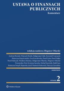 Okładka książki Ustawa o finansach publicznych Komentarz