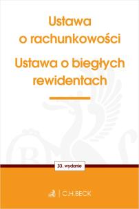 Okładka książki Ustawa o rachunkowości oraz ustawa o biegłych rewidentach