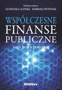 Okładka książki Współczesne finanse publiczne