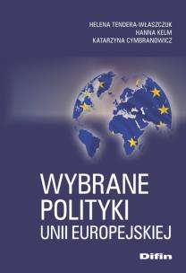 Okładka książki Wybrane polityki Unii Europejskiej