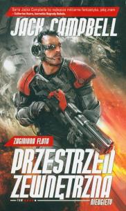 Okładka książki Zaginiona flota T.4 Przestrzeń zewn. Nieugięty