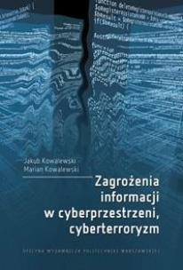 Okładka książki Zagrożenia informacji w cyberprzestrzeni...