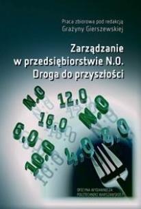 Okładka książki Zarządzanie w przedsiębiorstwie N.0.