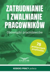 Okładka książki Zatrudnianie i zwalnianie pracowników