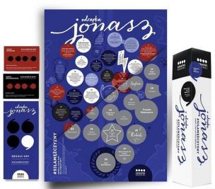 Opakowanie Zdrapka Jonasz. Odkryj czym jest siła mężczyzny!