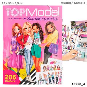 Opakowanie ZESTAW Z NAKLEJKAMI TOPMODEL 10958A