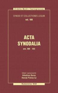 Okładka książki Acta synodalia ann 506-553 t.8