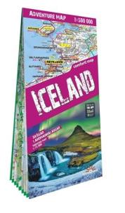 Okładka książki Advanture map Islandia/Iceland 1:500 000