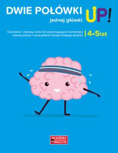 Okładka książki AIM. Dwie połówki jednej główki UP! 4-5 lat w.2020