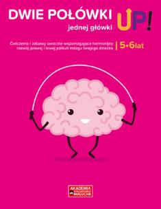 Okładka książki AIM. Dwie połówki jednej główki UP! 5-6 lat w.2020