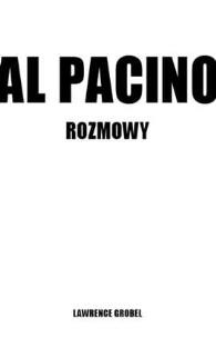 Okładka książki Al Pacino. Rozmowy wyd. 3
