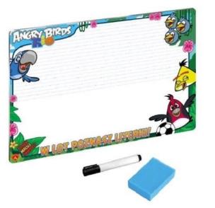 Okładka książki Angry Birds Rio. Tablica suchościer.(średnia) ALEX