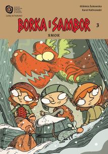 Okładka książki Borka i Sambor Część 3 Smok