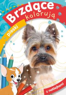 Okładka książki Brzdące kolorują pieski