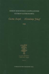 Okładka książki Castus Ioseph Niewinny Józef