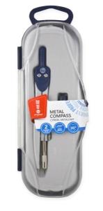 Opakowanie Cyrkiel szkolny w kasecie + grafity MemoBe