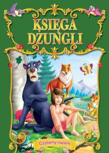 Okładka książki Czytamy razem. Księga dżungli