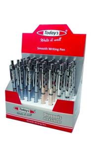 Opakowanie Długopis Today's Jet Line Black (10szt)