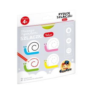 Okładka książki DŁUUUGIE RYSOWANKI RYSUJĘ SZLACZKI ŁATWE 4+ CZUCZU