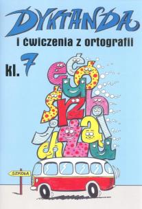 Okładka książki Dyktanda SP kl.7