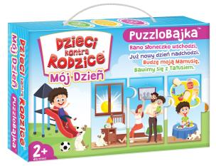 Opakowanie Dzieci Kontra Rodzice. Puzzlobajka Mój Dzień