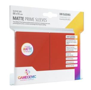 Opakowanie Gamegenic: Matte Prime CCG Sleeves 66x91mm Red
