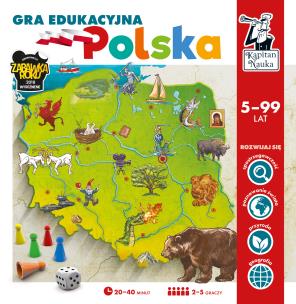 Okładka książki Gra edukacyjna - Polska