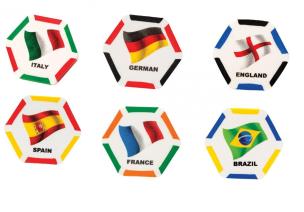 Opakowanie Gumka do ścierania Flagi mix 85551