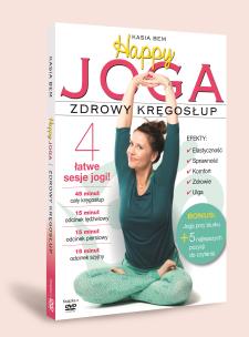 Okładka książki Happy Joga. Zdrowy kręgosłup + DVD