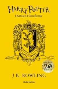 Harry Potter i kamień filozoficzny. Hufflepuff . Autor: Joanne K. Rowling. Multiszop.pl Okładka książki Harry Potter i kamień filozoficzny. Hufflepuff