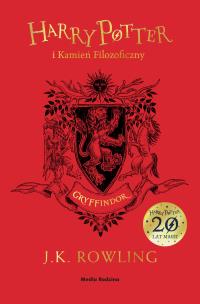 Harry Potter i kamień filozoficzny wyd. Gryffindor. Autor: Joanne K. Rowling. Multiszop.pl Okładka książki Harry Potter i kamień filozoficzny wyd. Gryffindor
