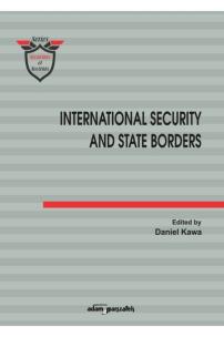 Okładka książki International Security and State Borders