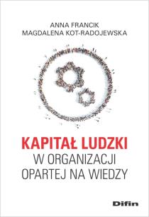 Okładka książki Kapitał ludzki w organizacji opartej na wiedzy
