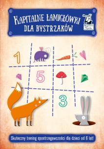 Okładka książki Kapitalne łamigłówki dla bystrzaków