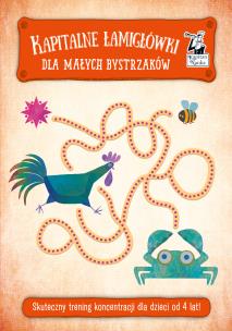 Okładka książki Kapitalne łamigłówki dla małych bystrzaków