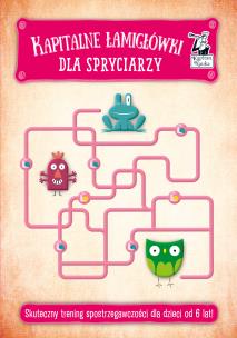 Okładka książki Kapitalne łamigłówki dla spryciarzy