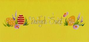 Opakowanie Karnet Wielkanoc DL W20 - Napis