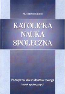 Okładka książki Katolicka nauka społeczna