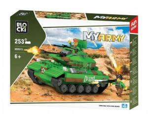 Opakowanie Klocki Blocki MyArmy Czołg na pustyni 253 el.