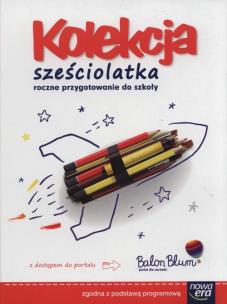 Okładka książki Kolekcja przedszkolaka Pakiet (Box) 6-latka 2016