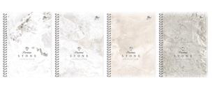 Opakowanie Kołozeszyt B5/100K kratka perf. Met. Stone (5szt)