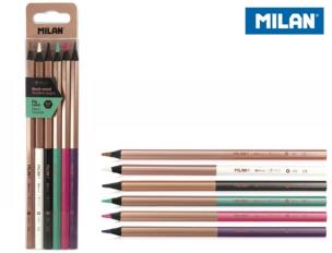 Opakowanie Kredki sześciokątne 6 kolorów MILAN